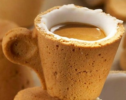 LAVAZZA推出可以吃的曲奇咖啡杯（Cookie-Cup）