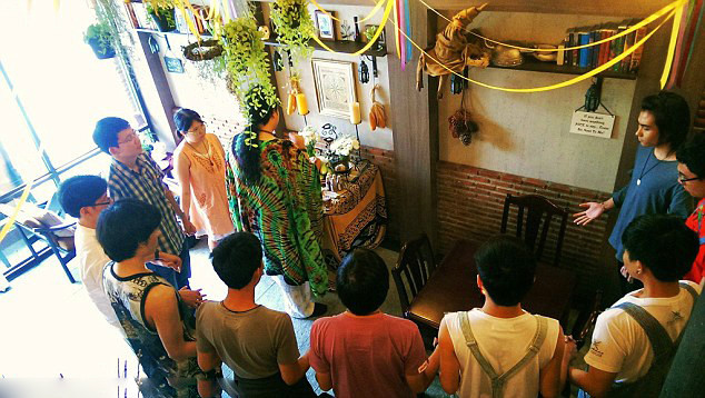 泰国曼谷开世界首家巫术咖啡馆